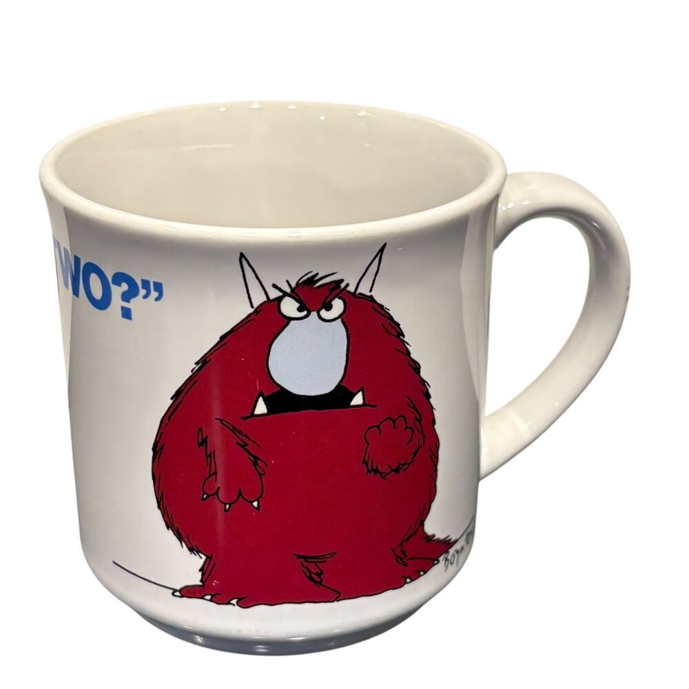 Sandra Boynton "One Lump Or Two?" Coffee Mug